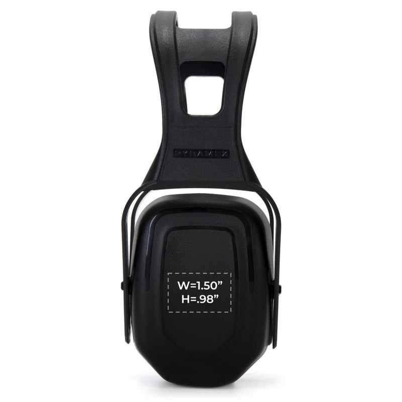 Custom Logo Pyramex PPM1 Passive Pro Earmuffs, NRR 23dB