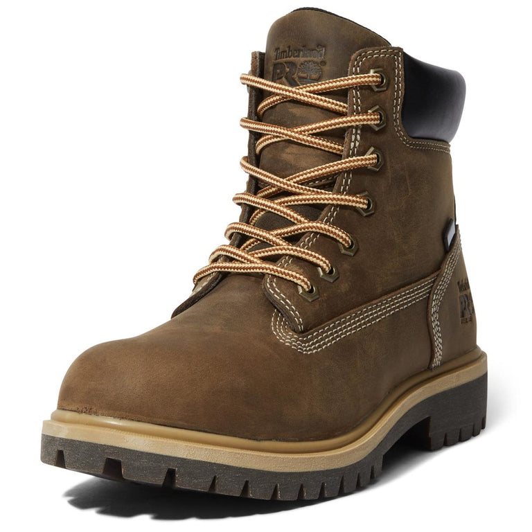 Timberland PRO Women's Direct Attach 6" Waterproof Insulated EH Steel Toe Work Boots, TB1A2QX72141
