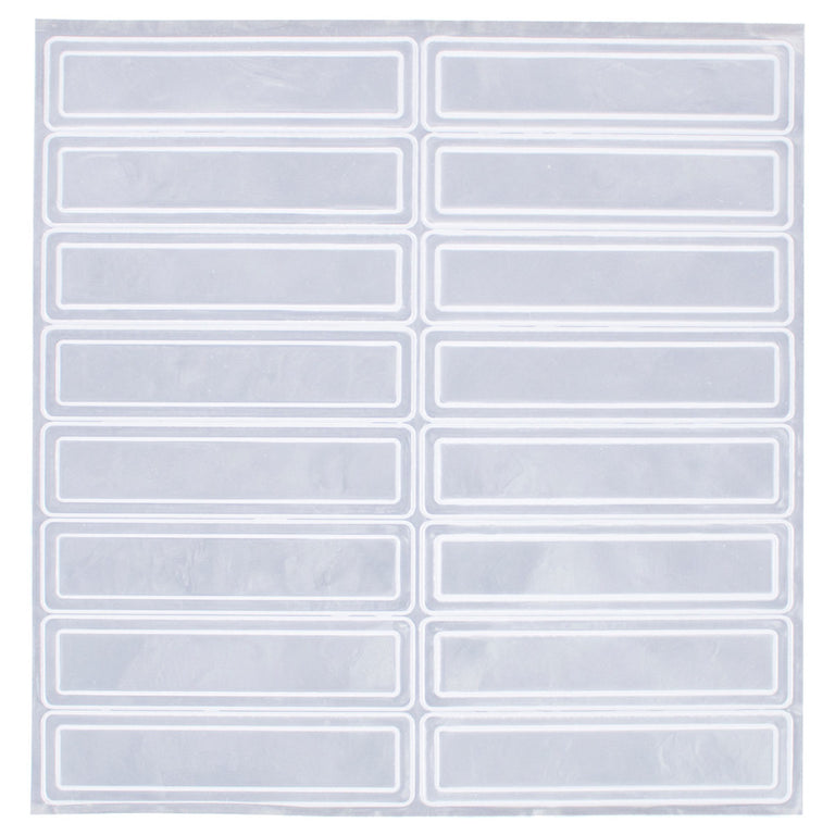 Pyramex Reflective Hard Hat Stickers - 16 Pack