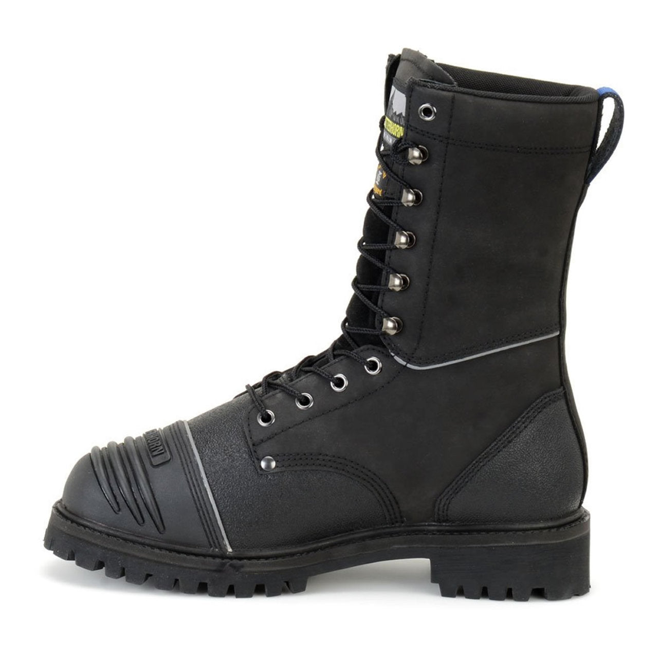 Matterhorn Men's Mulrooney 10" Waterproof EH Met-Guard Steel Toe Boots, MT903, Black