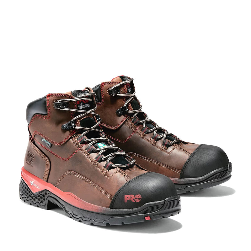 Timberland PRO Men's Bosshog 6" Waterproof EH Composite Toe Work Boots, TB1A1WSB2141