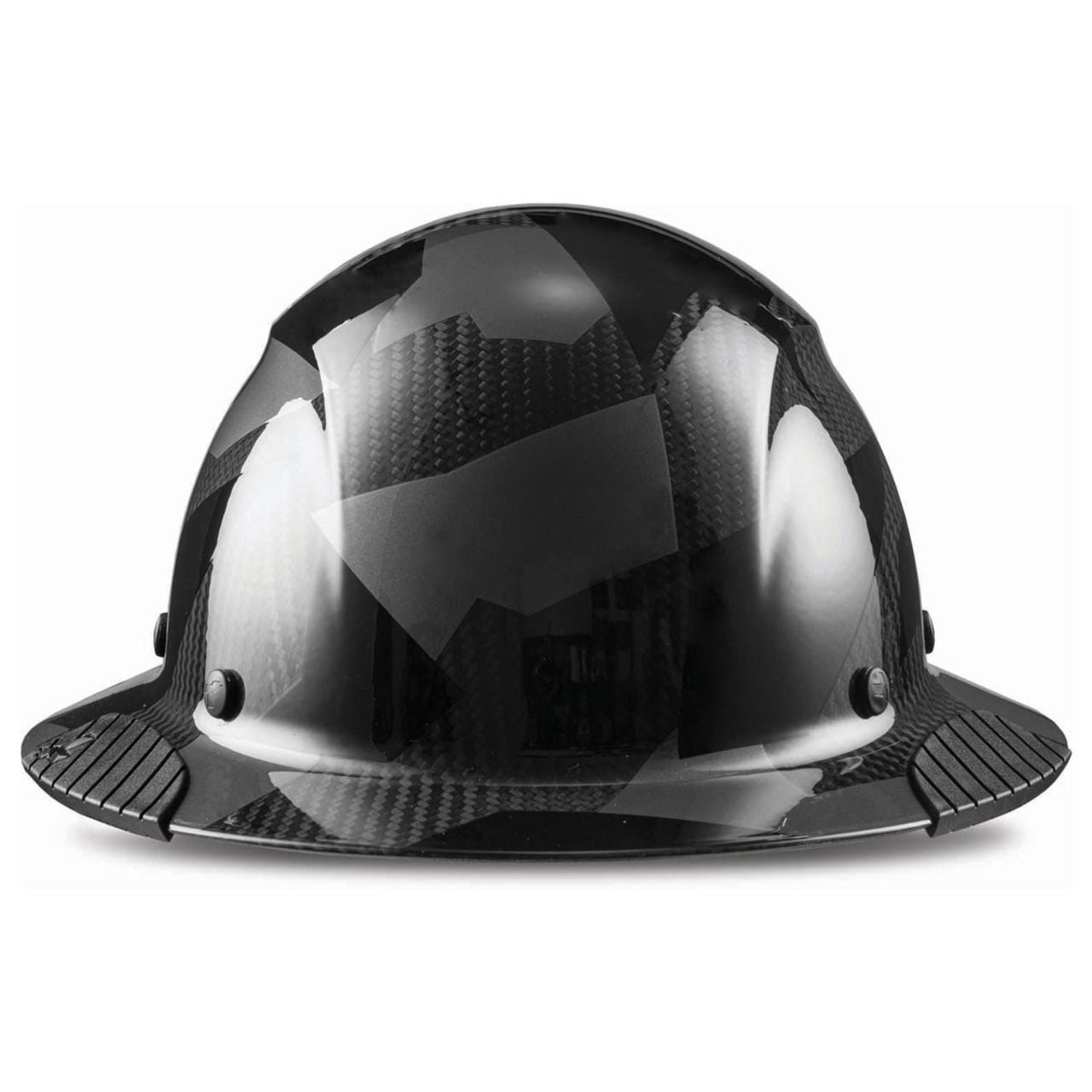 LIFT DAX Black Camo Carbon Fiber Full Brim Hard Hat