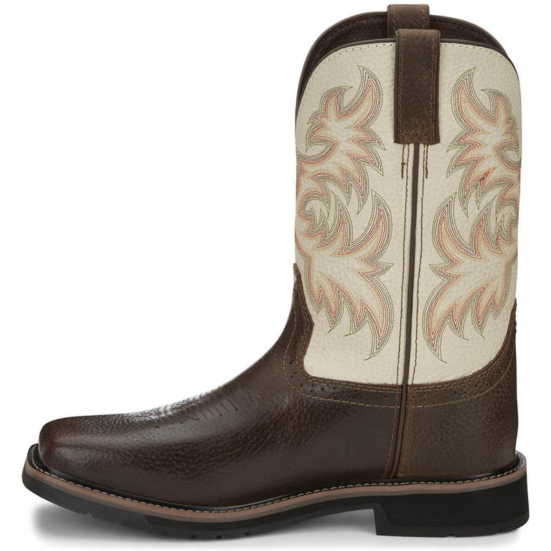 Justin Men's Driller 11" EH Soft Toe Boots, SE4683, Brown