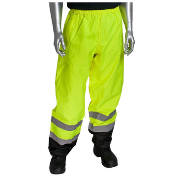 High-Vis Class E Black Trim Overpants - 318-1757