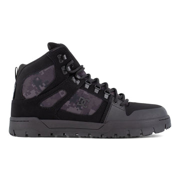 DC Work Crew Men's Pure EH Composite Toe High-Top Shoes, DC60603, Black Camo