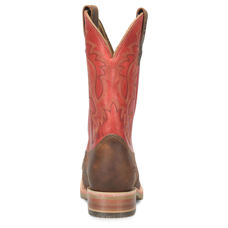 Double-H Men's 11" EH Boone Boots, DH4665, Brown