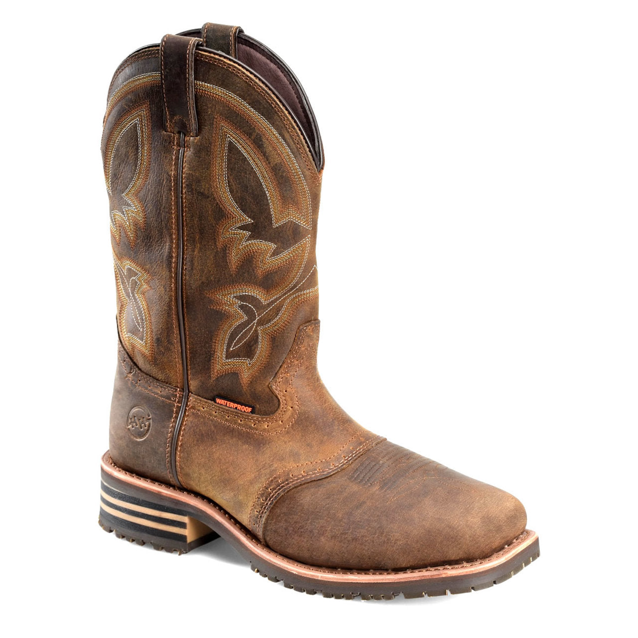 Double-H Boots Men's Jeyden 11" Waterproof Composite Toe Boots, DH5124, Tan