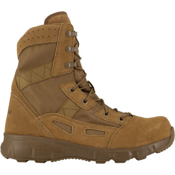 Reebok Women's Hyper Velocity 8" Ultralight Tactical EH Soft Toe Boots, RB821, Coyote