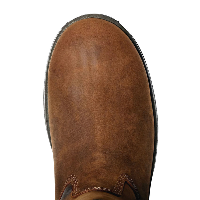 Timberland PRO Men's Helix HD Pull On Waterproof EH Composite Toe Work Boots, TB1A1XFX2141, view 3 of 6