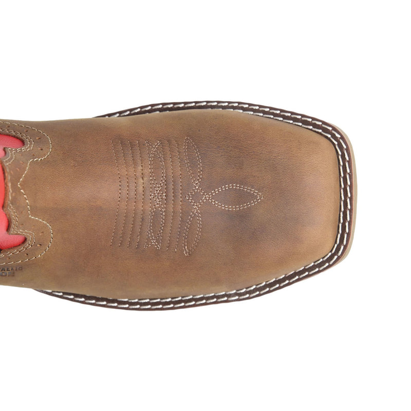 Phantom Rider Men's Henly  11" Waterproof EH Composite Toe Boots, DH5358, Tan/Red