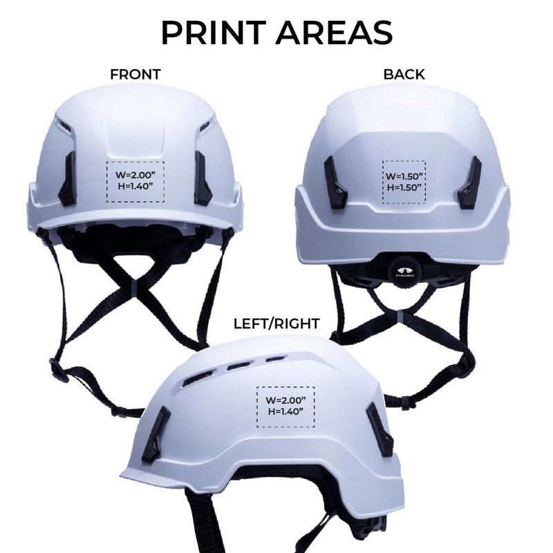Custom Pyramex SL T2 Type 2 Vented Safety Helmet