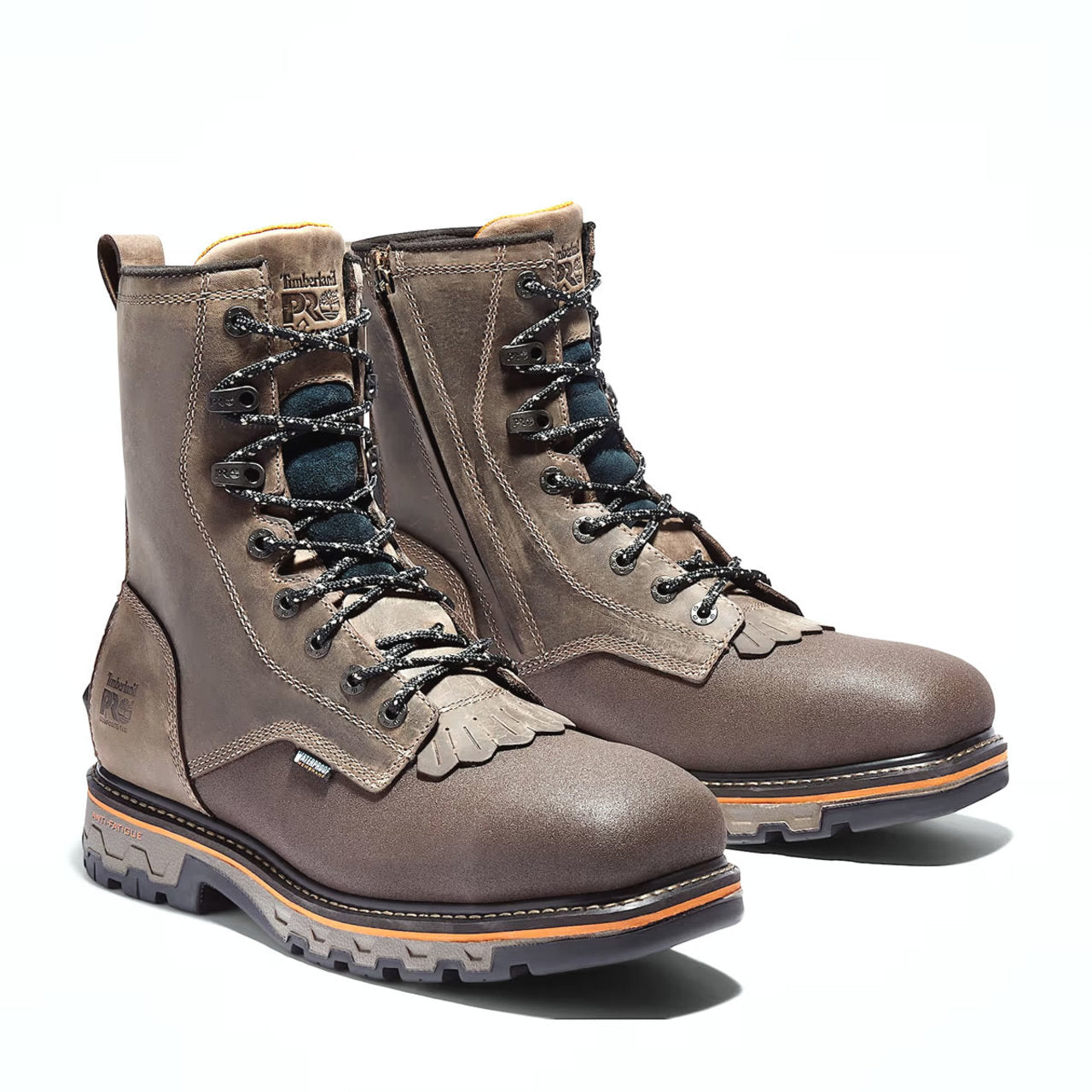 Timberland PRO Men's True Grit 8" Waterproof EH Side Zip Composite Toe Work Boots - TB1A22CN2141