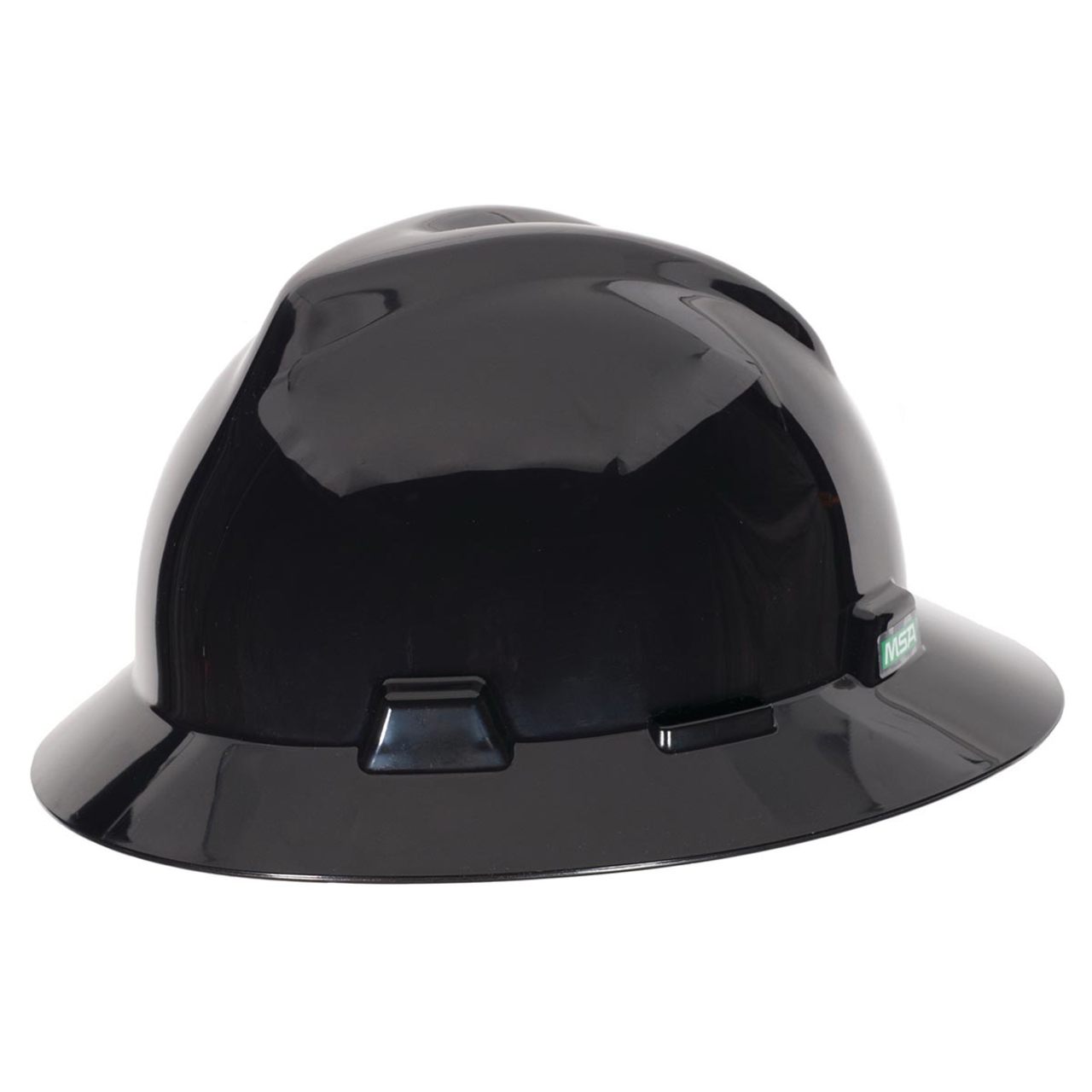 MSA V-Gard Full Brim Hard Hat with Fas-Trac III Suspension