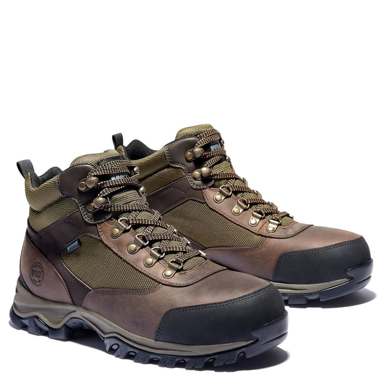 Timberland PRO Men's Keele Ridge Work Waterproof EH Steel Toe Work Boots, TB1A1Q8O2141