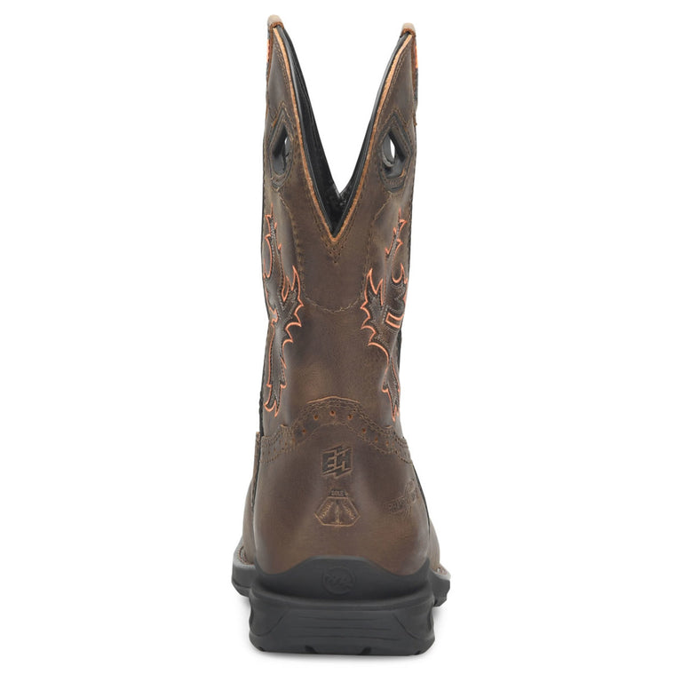 Phantom Rider Men's 11" Redeemer EH Met-Guard Boots, DH5379, Brown