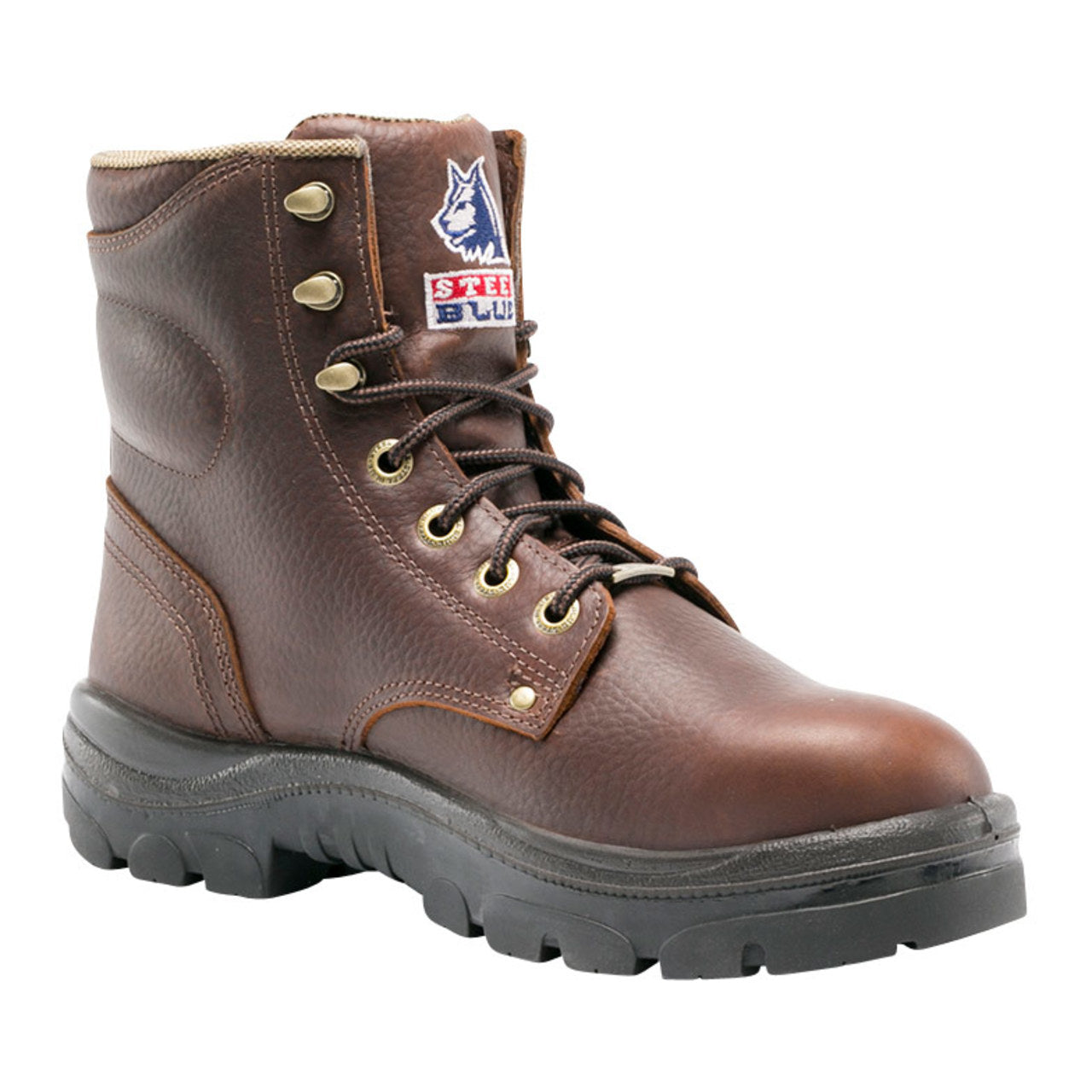 Steel Blue Men's Argyle 6" Waterproof EH Soft Toe Boots, 810952, Oak