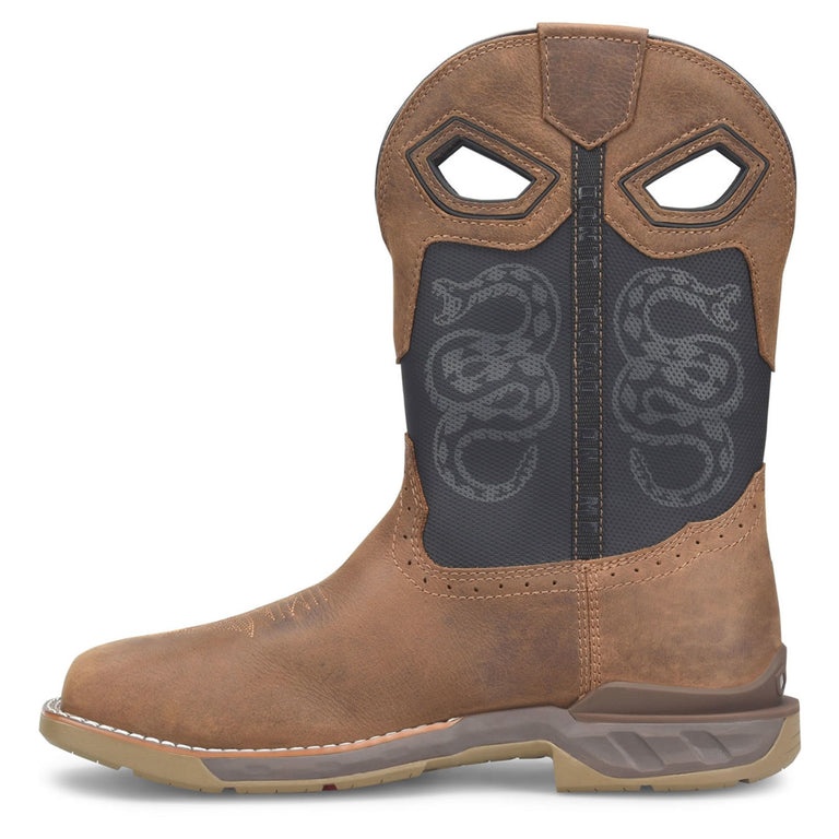 Phantom Rider Men's Serpentine 11" Composite Toe Boots, PH5007, Brown