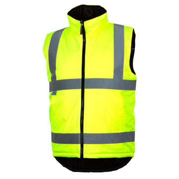 Pyramex RWVZ45 Type R Class 2 Hi-Vis Reversible Insulated Safety Vest