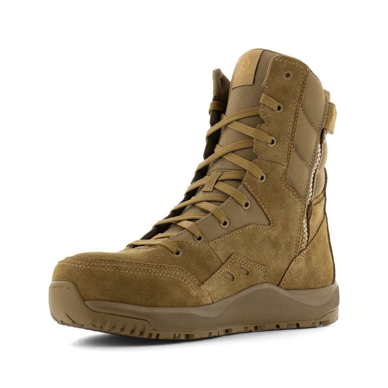 Volcom Men's 8" Stone Force EH Composite Toe Boots, Coyote - VM30702