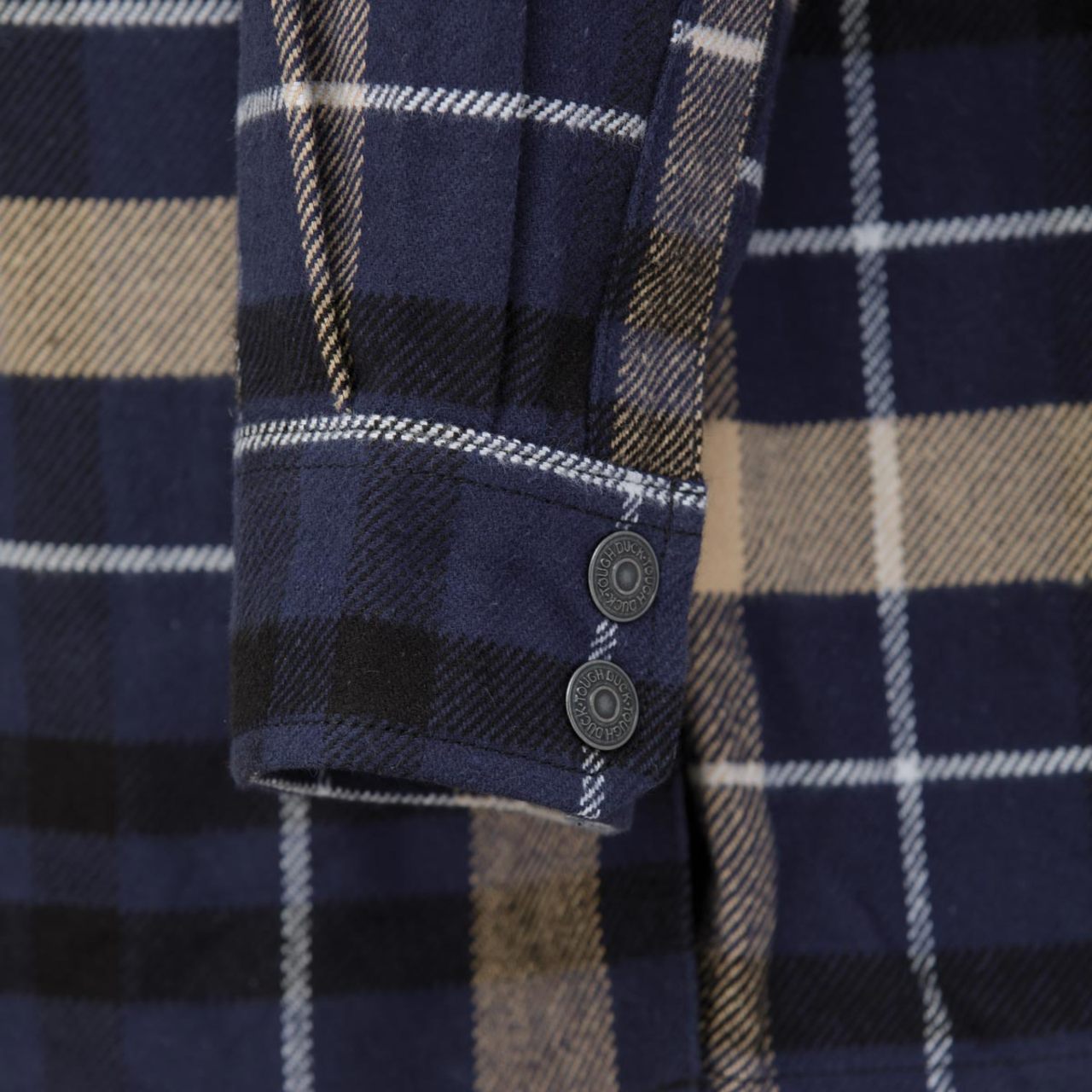 Tough Duck WS04 Men's Flannel Overshirt