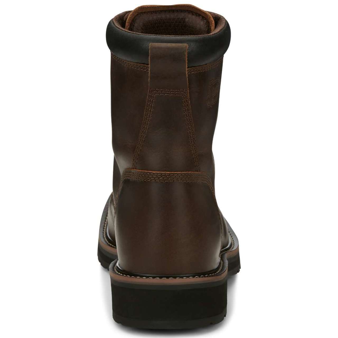 Justin Men's Pulley 8" EH Soft Toe Boots, SE681, Brown