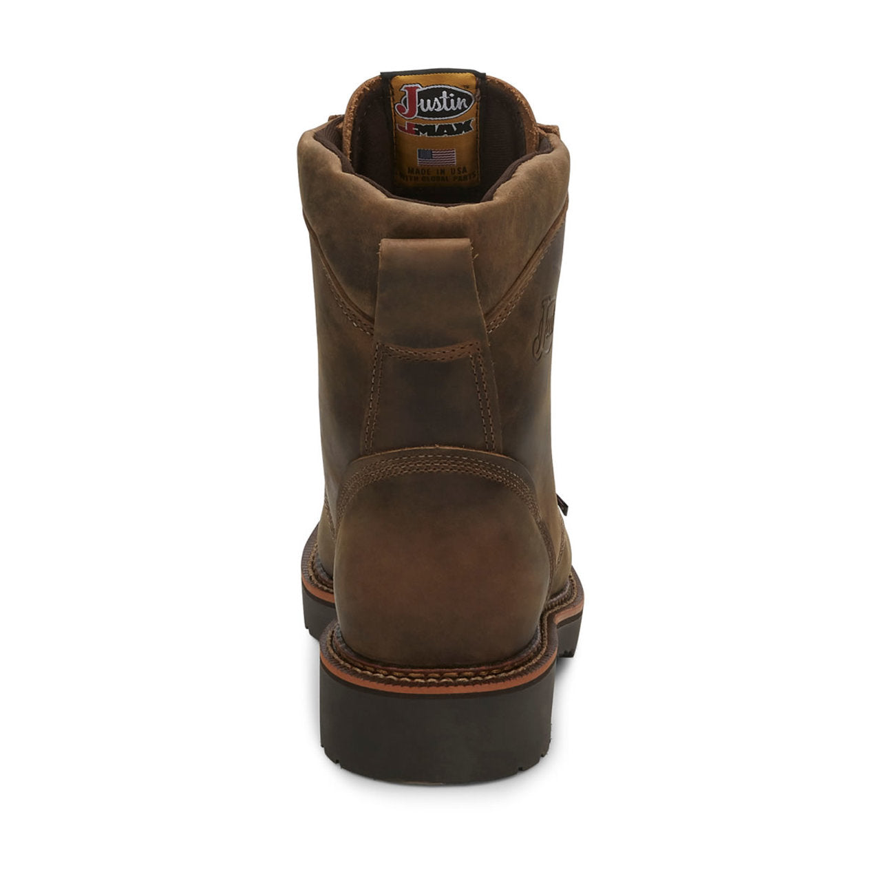 Justin Men's Blueprint 8" EH Soft Toe Boots, 440, Tan