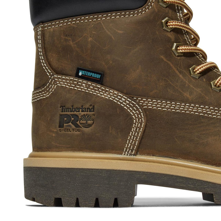 Timberland PRO Women's Direct Attach 6" Waterproof Insulated EH Steel Toe Work Boots, TB1A2QX72141