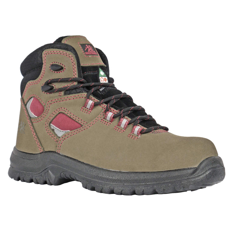 Moxie Trades Women's Lacy Olive Composite Toe Boots, MT26026, Green