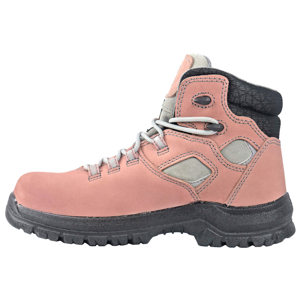 Moxie Trades Women's Lacy Pink Composite Toe Boots, MT26058, Pink