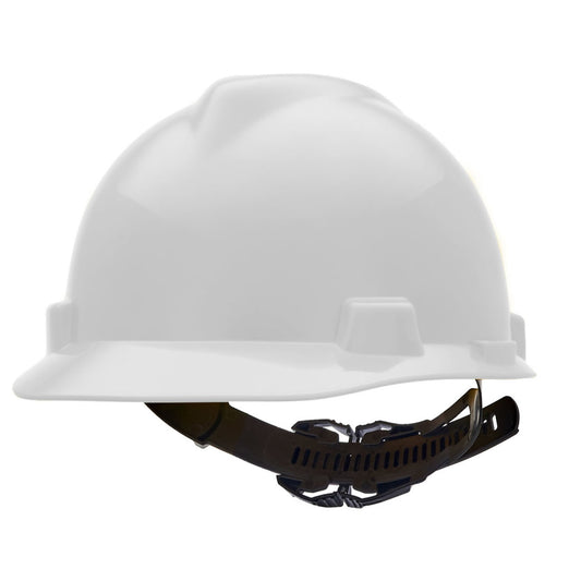 Custom MSA V-Gard Cap Style Hard Hat, 1-Touch Suspension