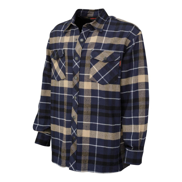 Tough Duck WS04 Men's Flannel Overshirt