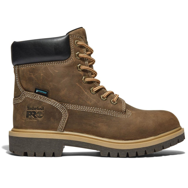 Timberland PRO Women's Direct Attach 6" Waterproof Insulated EH Steel Toe Work Boots, TB1A2QX72141