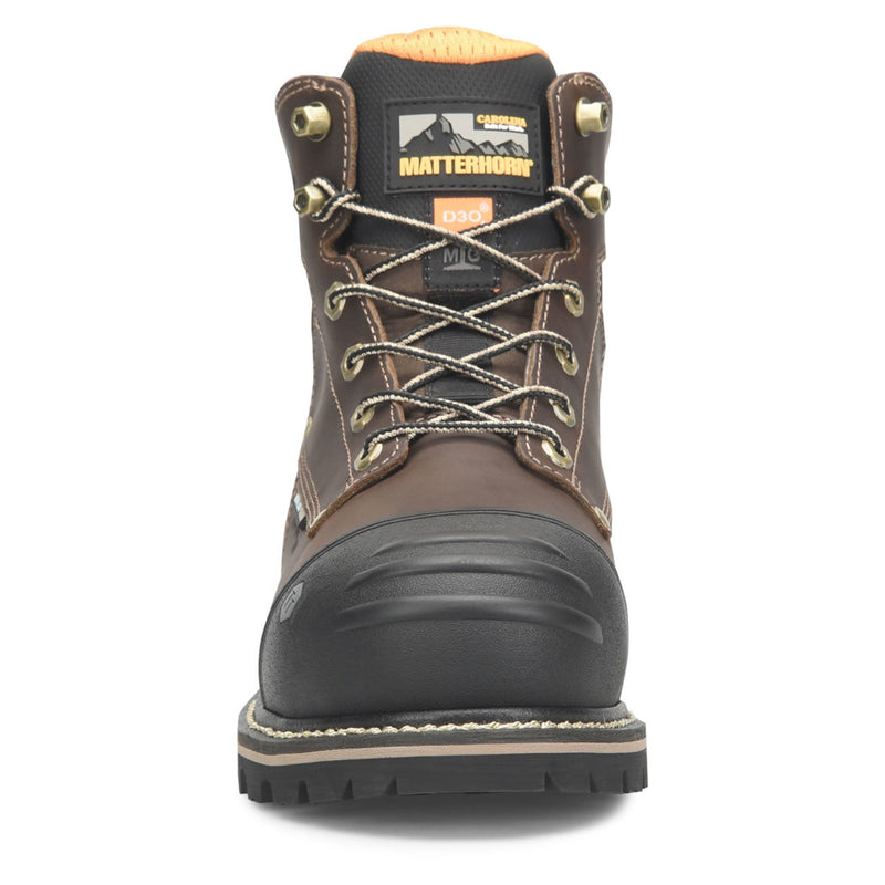 Matterhorn Men's 6" I-BEAM Waterproof EH Met-Guard Composite Toe Boots, MT2546, Brown