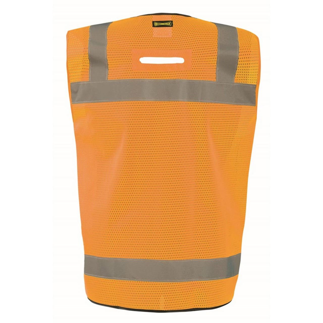 OccuNomix Type R Class 2 Hi-Vis Black Bottom Surveyor Safety Vest, LUX-LTGCSBK
