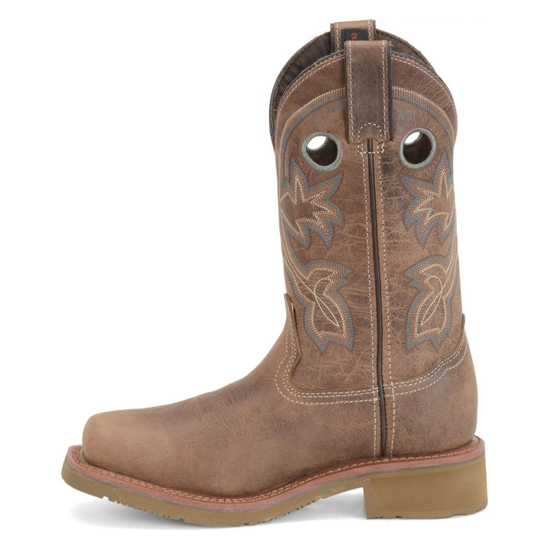 Double-H Women's Haddie 11" Roper EH Composite Toe Boots, DH2411, Brown