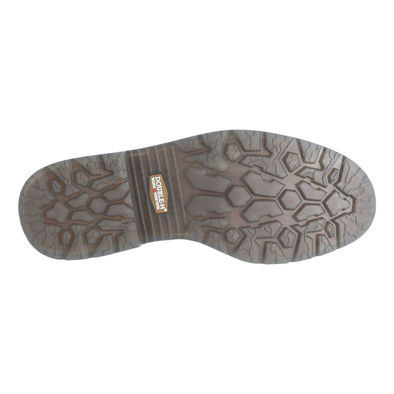 Double-H Boots Men's Judge 8" Wellington EH Alloy Toe Boots, DH4155, Brown
