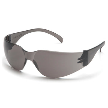 Rugged Blue Diablo Safety Glasses, Gray Lens, 12 Pack