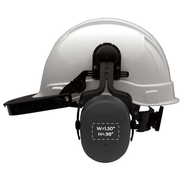 Custom Logo Pyramex CM6010 Cap Mounted Earmuffs, NRR 22dB