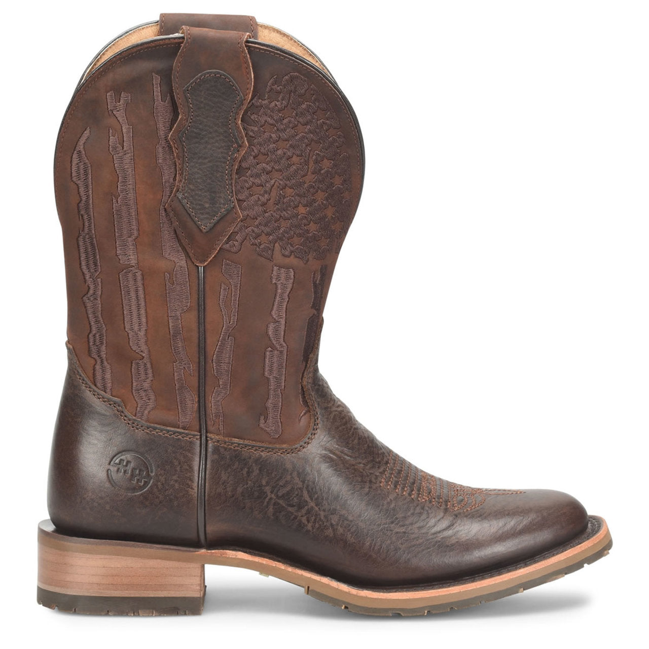 Double-H Boots Men's Beryl 11" Stockman Soft Toe Boots, DH7032, Brown