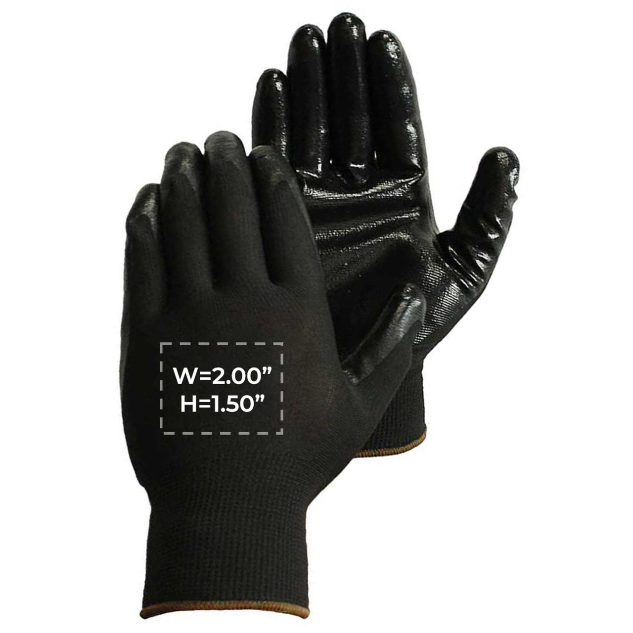 Custom Nitrile Coated Gloves, GL400, 144 Pairs