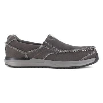 Rockport Works Langdon Slip-On EH Composite Toe Casual Shoes, Charcoal - RK2150