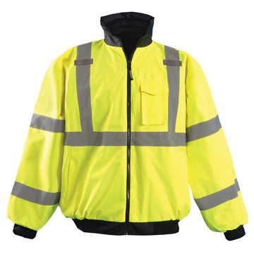 OccuNomix Type R Class 3 Hi-Vis Bomber Jacket, LUX-ETJBJ