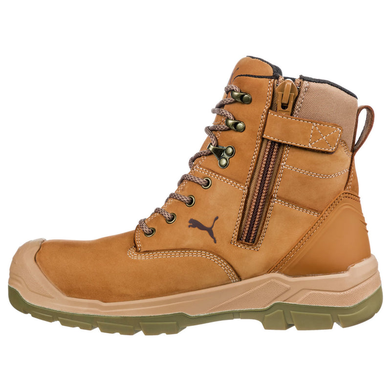 Puma Safety Women's Conquest High 7" EH Composite Toe Boots, 630565, Wheat