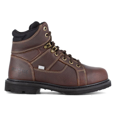 Iron Age Men's Groundbreaker 6" EH Cushguard Met-Guard Steel Toe Work Boots, IA5021