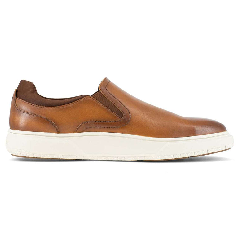 Florsheim Men's Premier Casual Slip-On SD Steel Toe Shoes, FS2335