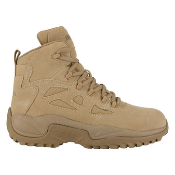 Reebok Men's Rapid Response RB Stealth 6" EH Composite Toe Boots, Desert Tan - RB8694