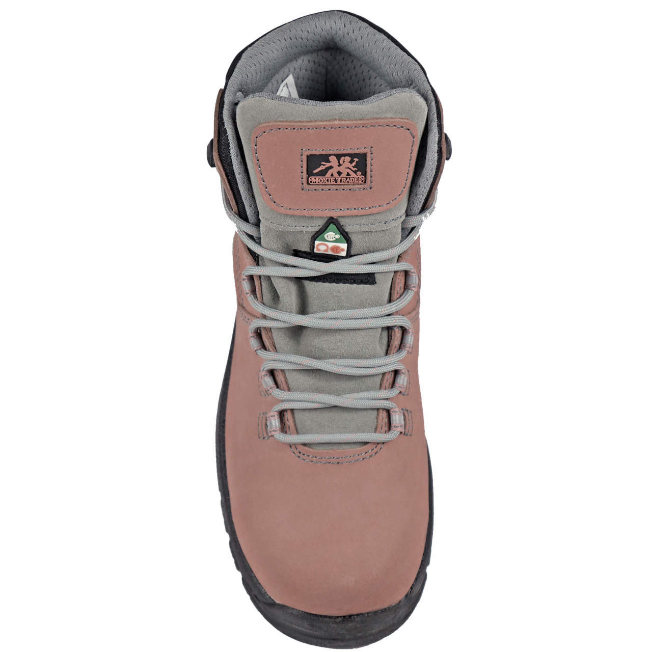 Moxie Trades Women's Lacy Pink Composite Toe Boots, MT26058, Pink