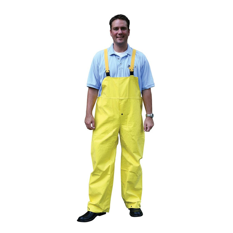 River City Concord Yellow Rain Bibs - 800BP