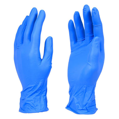 UMBO Niflex65 Nitrile Disposable Gloves, 6 mil, Blue - H134 - Box of 100