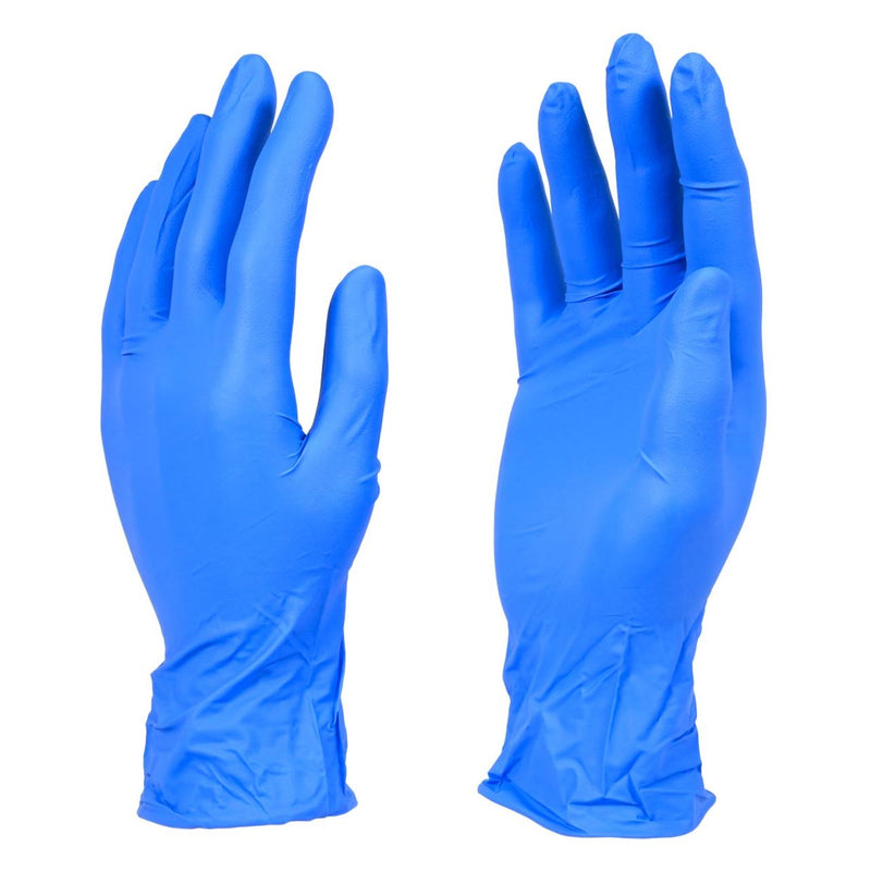 UMBO Niflex65 Nitrile Disposable Gloves, 6 mil, Blue - H134 - Box of 100